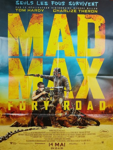 Mad max fury road - max, affiche