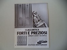 advertising Pubblicità 1983 MOBILI LACCANTICA - BOVOLONE VERONA