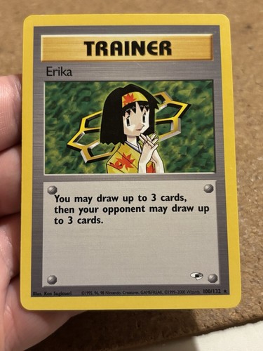 Erika 100 132 rare - erika, pokémon