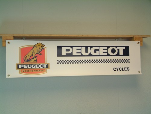 Peugeot cycles banner - peugeot,