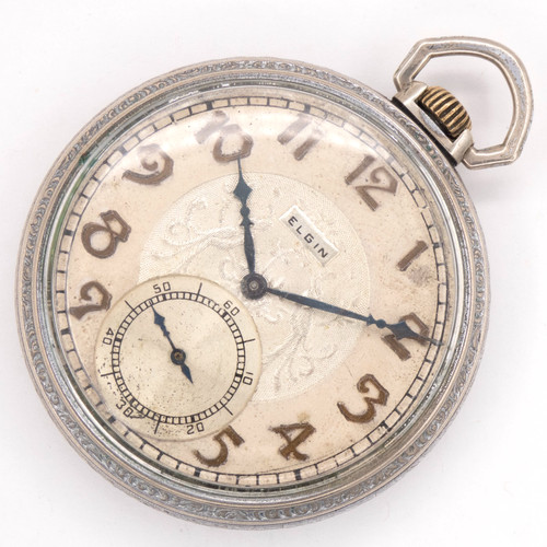 Orologio tasca antico elgin - da,