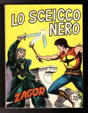 Zagor   Zenith 127   Lire 200  Lo Sceicco Nero  1971  quasi ottimo
