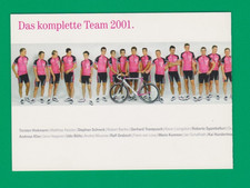 CYCLISME carte équipe