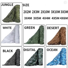 Filet de camouflage militaire Oxford 210D Chasse jardin Résistant réaliste