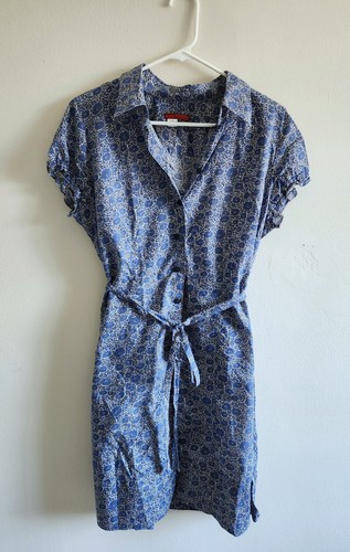 Abito camicia vintage - , blu