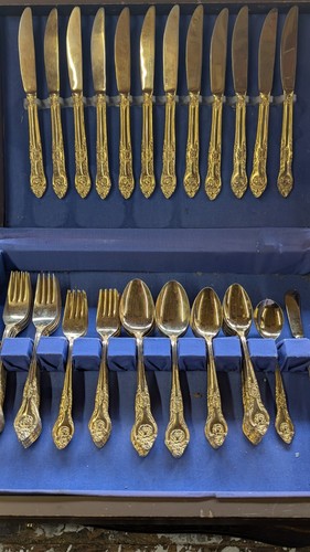 Vintage place setting - place,