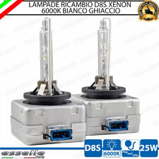 2 LAMPADE D8S XENON XENO RICAMBIO 6000K BIANCO CHIACCIO 25 W 12V