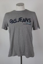 GAS JEANS MAGLIA COTONE UOMO TG. L MAN T- SHIRT CASUAL VINTAGE