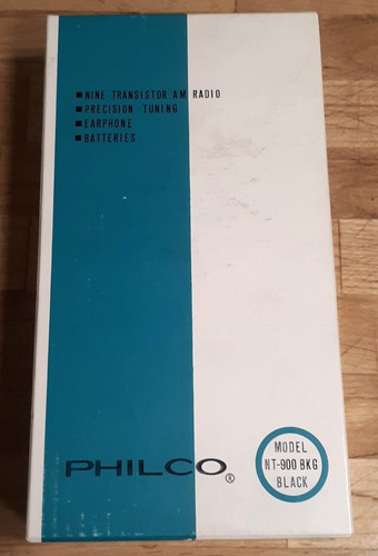 Radio transistor philco - am, a