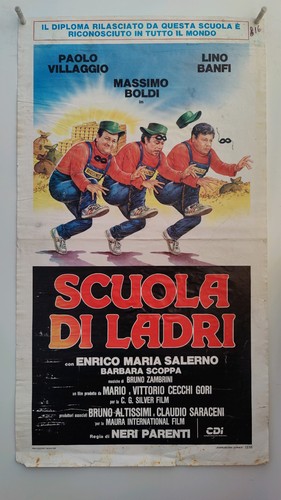 Locandina scuola ladri - scuola, di