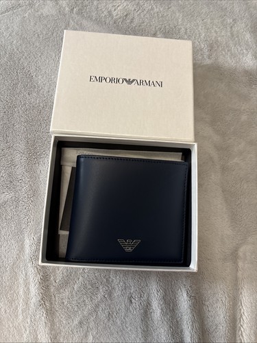 Emporio armani bifold wallet - armani,