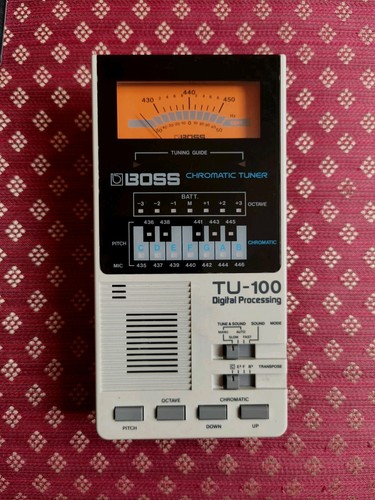 Boss chromatic tuner 100 - chromatic,