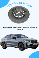 Ruotino di scorta 18" per BMW X4 dal 2018 (G02 - G4X) - 135/80R18