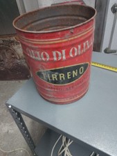 LATTA da 5l vintage rossa olio