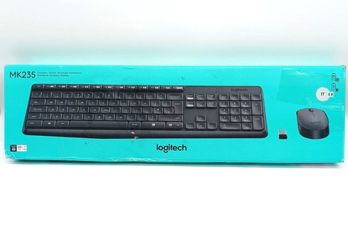 Logitech mk235 set tastiera - mk235,