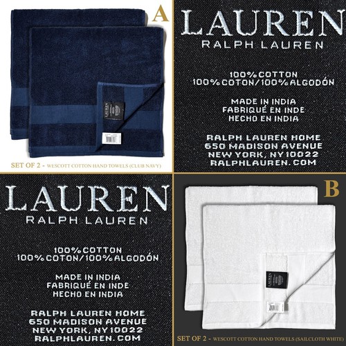 Set asciugamani ralph lauren - set, 2