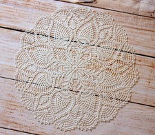 Centrino rotondo uncinetto a