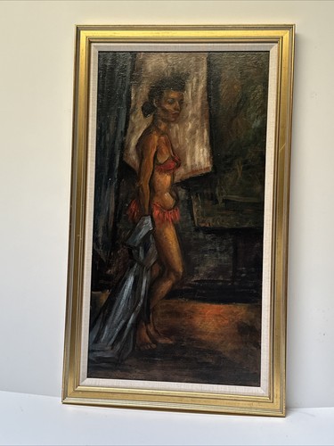 Antico ritratto donna nera - antico,