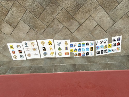 Lotto stickers vintage adesivi - lotto,
