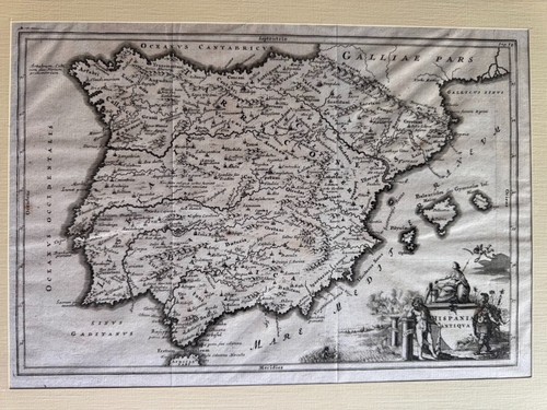 Gravure carte ancienne - gravure, de