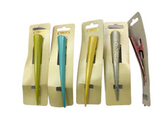 5 FERMAGLI FORCINE CAPELLI PINZE MOLLETTE FERMACAPELLI CM 13