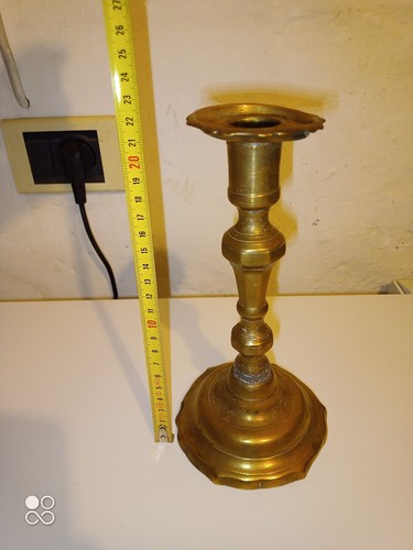 Portacandele antico ottone - portacandele, in