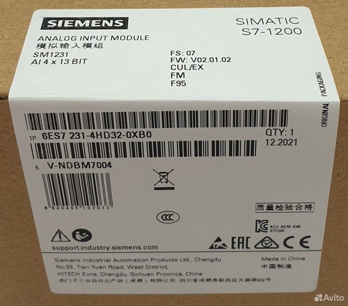Siemens 6es7231 4hd32 0xb0 - siemens, 6es7231-4hd32-0xb0