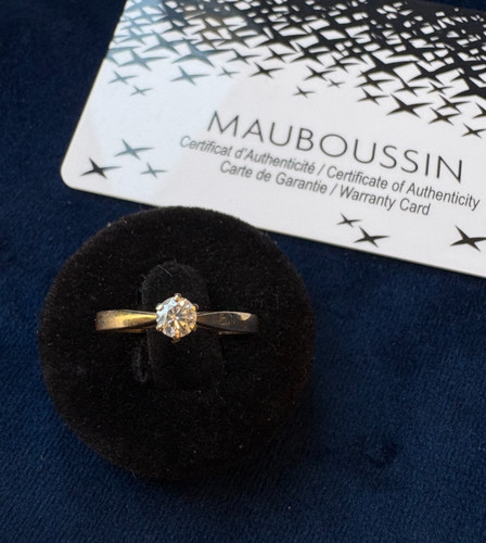 Bague solitaire mauboussin - solitaire,