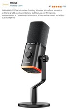 Microfono Gaming MAONO PD100W