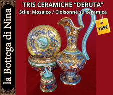 Set 3 Pezzi Ceramica Deruta