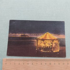 Vintage Postcard Bandstand and