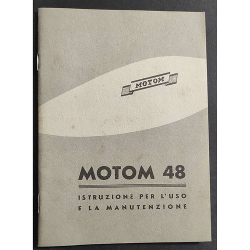 Motom istruzione per - 48,