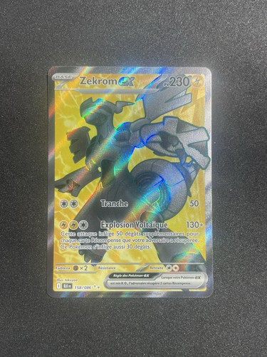 Carte pokemon zekrom - zekrom, 158/086