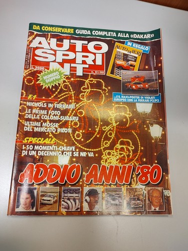 Autosprint anno 1989 - 1989,