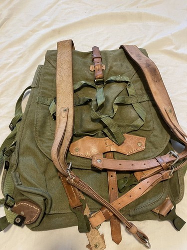 Zaino vintage tela esercito - in,