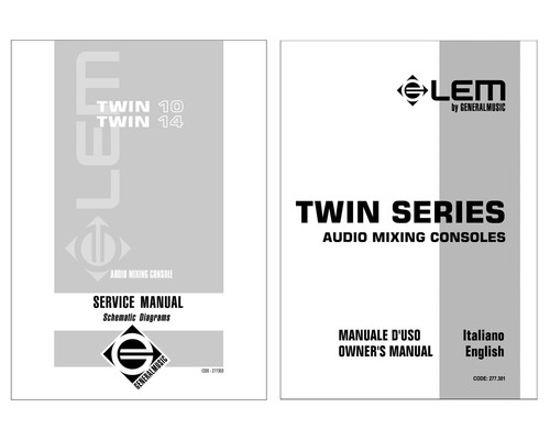 Lem twin service manual - lem, 10