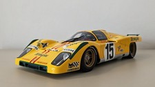 CMR 1:18 Ferrari 512M #15 LE MANS 1971 Vaccarella Team Yellow