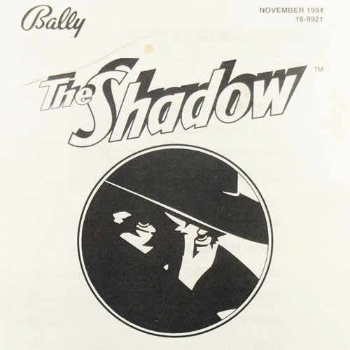Bally ombra flipper - l'ombra,