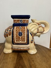 Grande elefante in ceramica vintage design modernariato 
