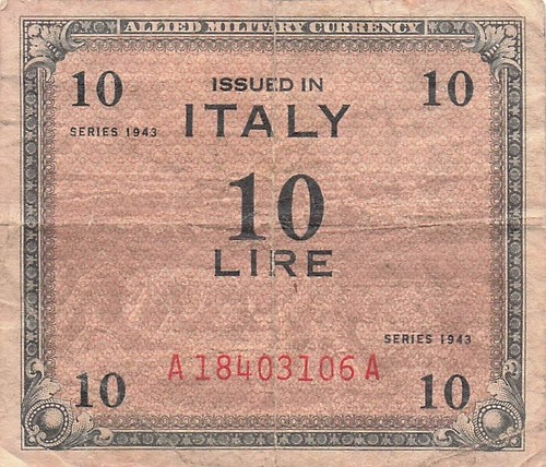 Italy lire series of - ,