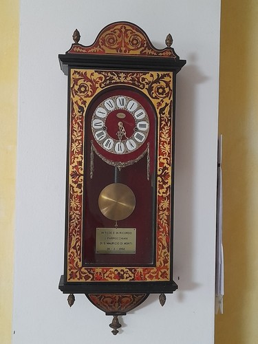 Orologio pendolo antico da - orologio,