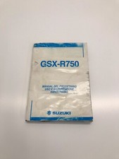 MANUALE USO E MANUTENZIONE SUZUKI GSX-R 750 2004-2005 SP-IT-NL / OWNER'S MANUAL