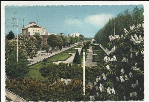 Vecchia cartolina lodi - vecchia, di