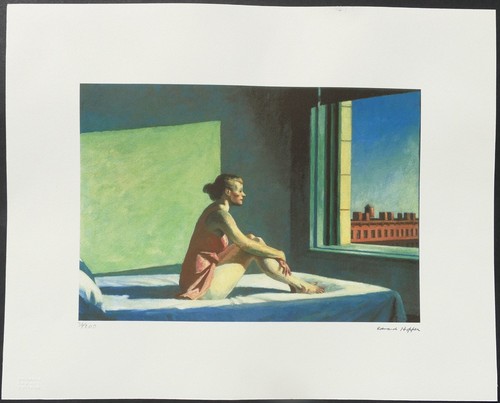 Edward hopper morning sun - edward,