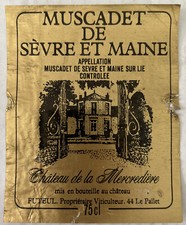 Muscadet De Sevre E Maine