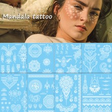 Tattoo Tatuaggio Con Henna Dead Waterproof Attoo Sticker Body Waterproof ☆