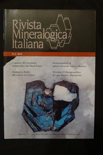 Rivista mineralogica italiana - rivista,