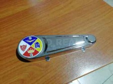 COPRIMOZZO COPERCHIO MOZZO CROMATO CON FREGIO PIAGGIO VESPA 125 150 200 RALLY