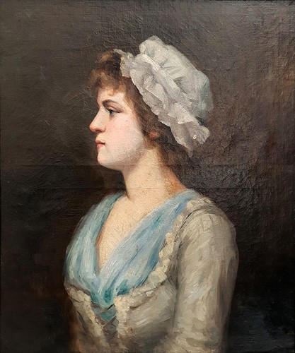 Antico ritratto giovane - ritratto, di