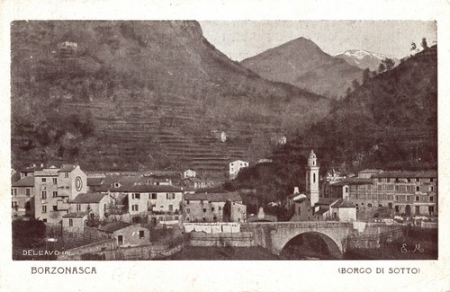 Borzonasca genova panorama - -,